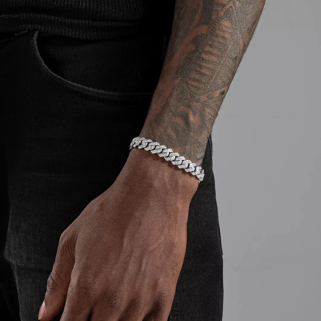 10mm Prong Cuban Bracelet
