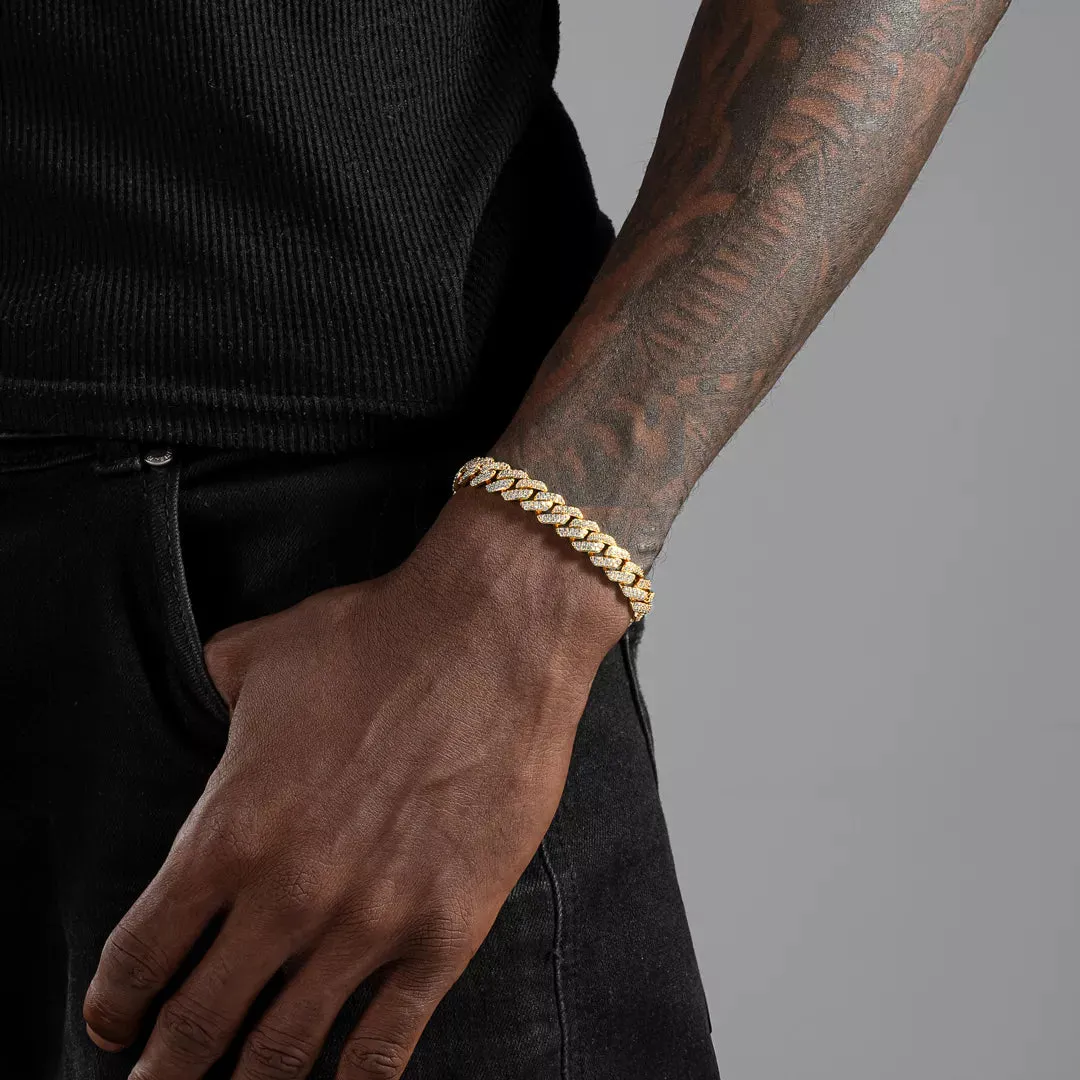 10mm Prong Cuban Bracelet
