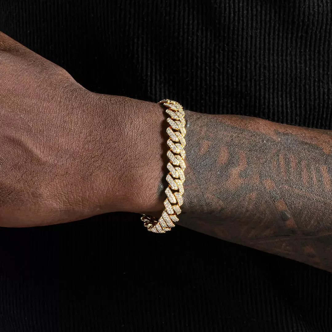 10mm Prong Cuban Bracelet