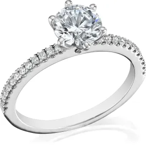 .15ctw Round Cut Diamond Engagement Ring