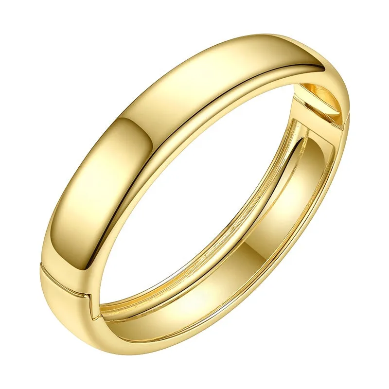 18K Gold-Filled Chunky Bangle