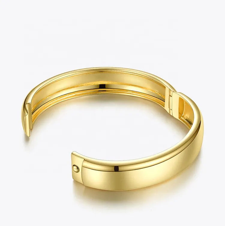 18K Gold-Filled Chunky Bangle