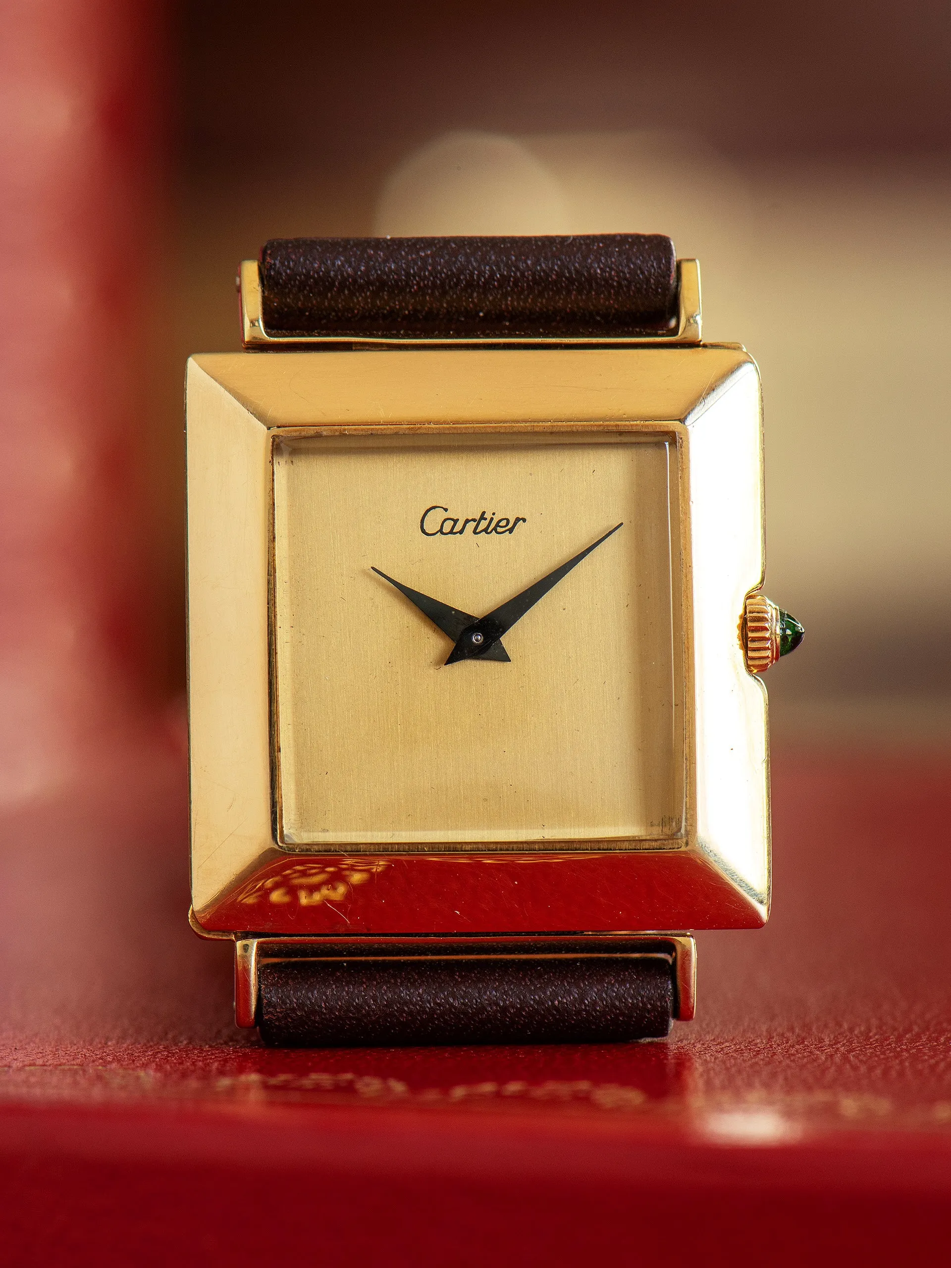 1970s Cartier for Bueche Girod 18K YG (Ref. 9828) Cal. FP 21