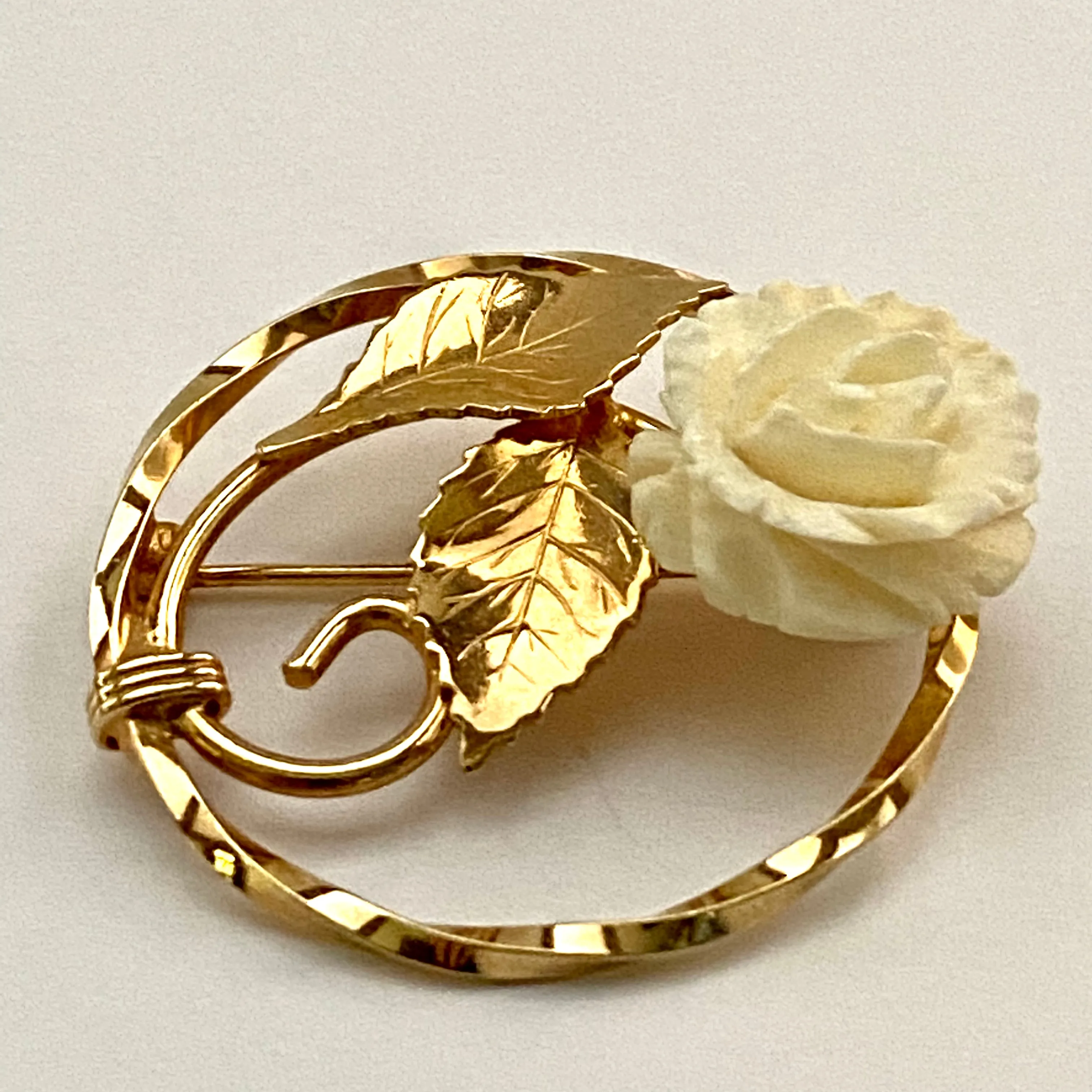 1970s Catamore 12K Gold Filled Brooch