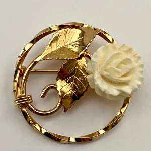 1970s Catamore 12K Gold Filled Brooch