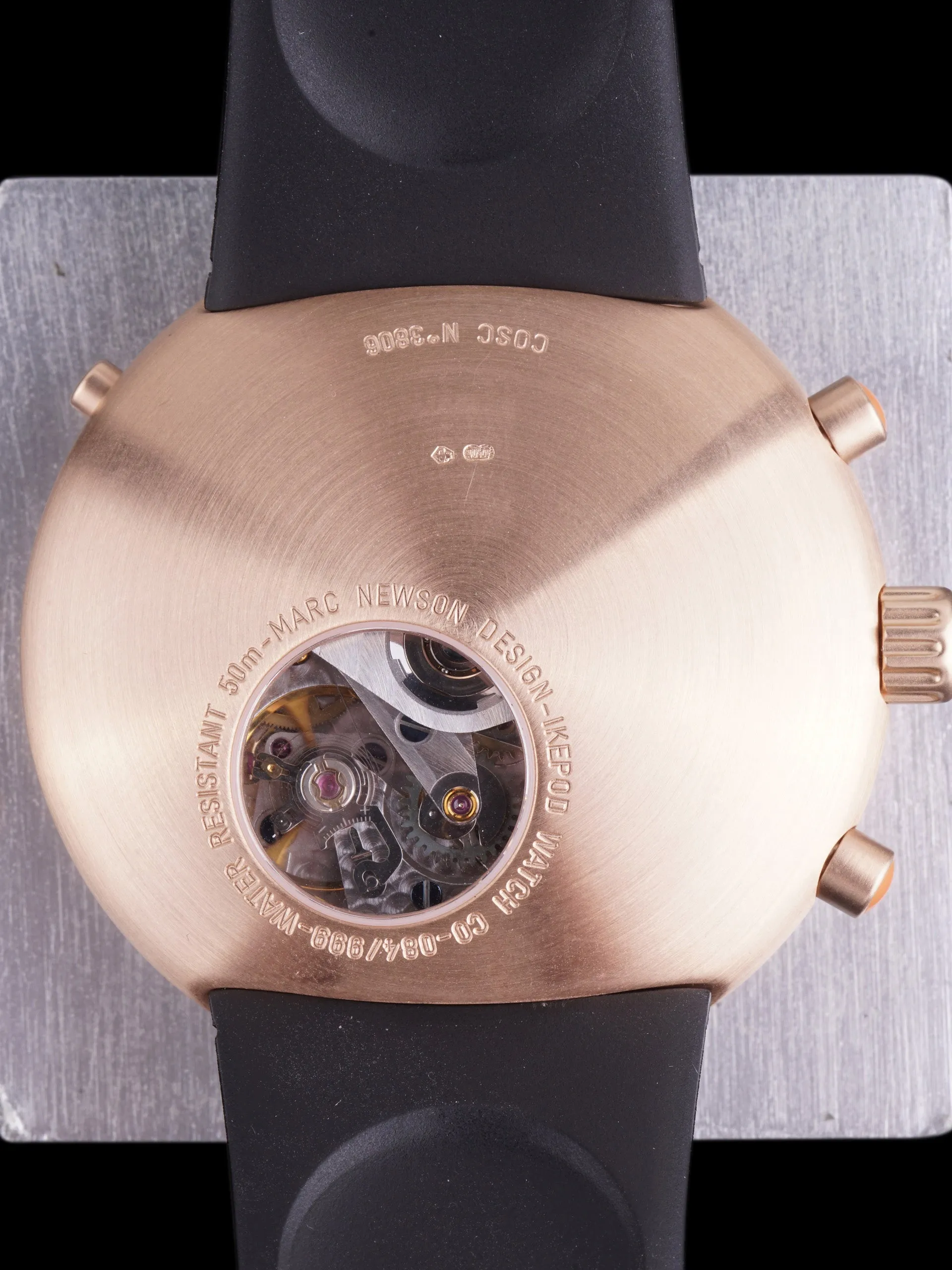 2001 Ikepod Hemipode 18K RG W/ Box & Papers
