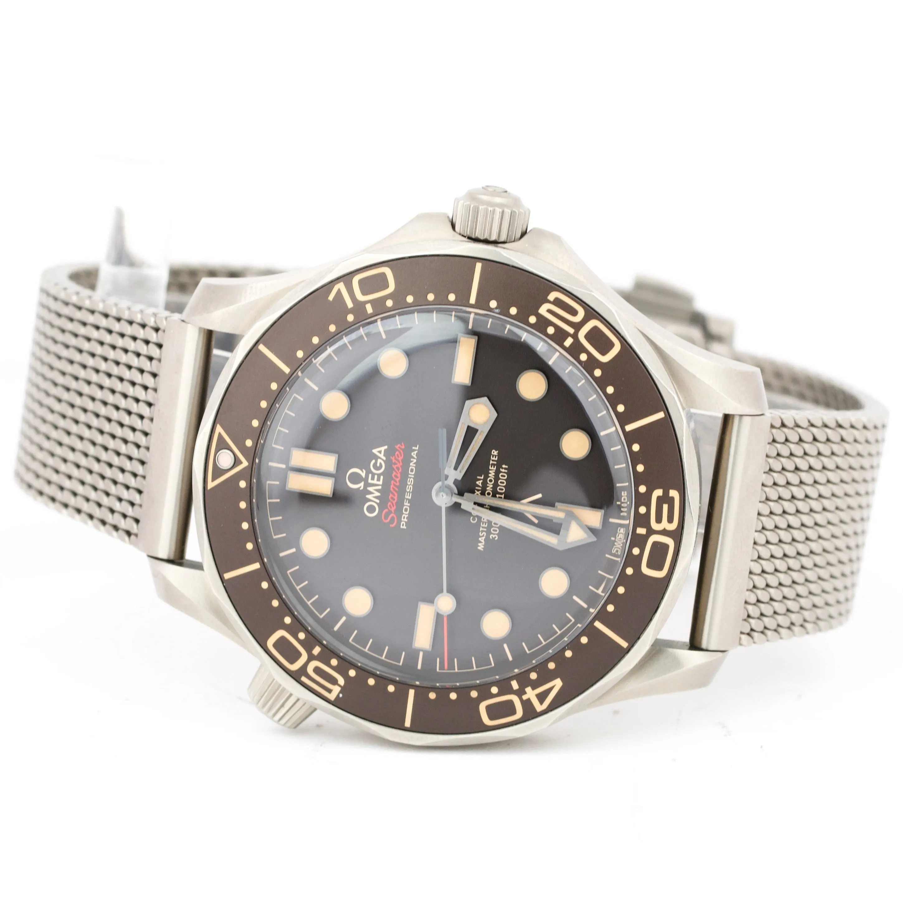 2021 NO TIME TO DIE OMEGA Seamaster 007 Titanium 210.90.42.20.01.001 42mm Watch