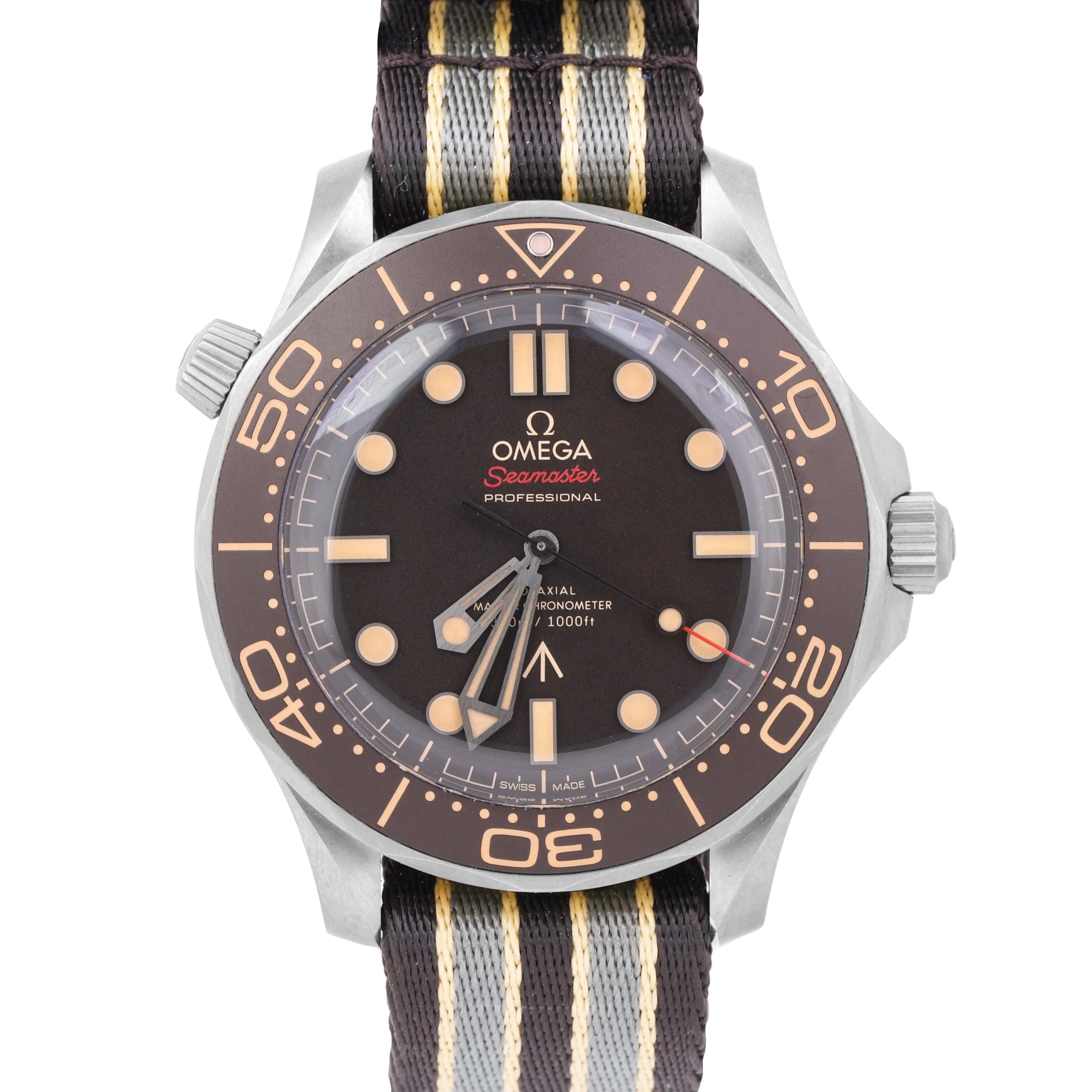2021 PAPERS Omega Seamaster 007 James Bond Titanium 210.92.42.20.01.001 B P