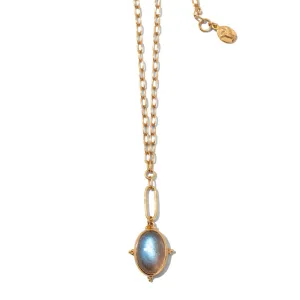 Alexa Amulet, Labradorite, Gold