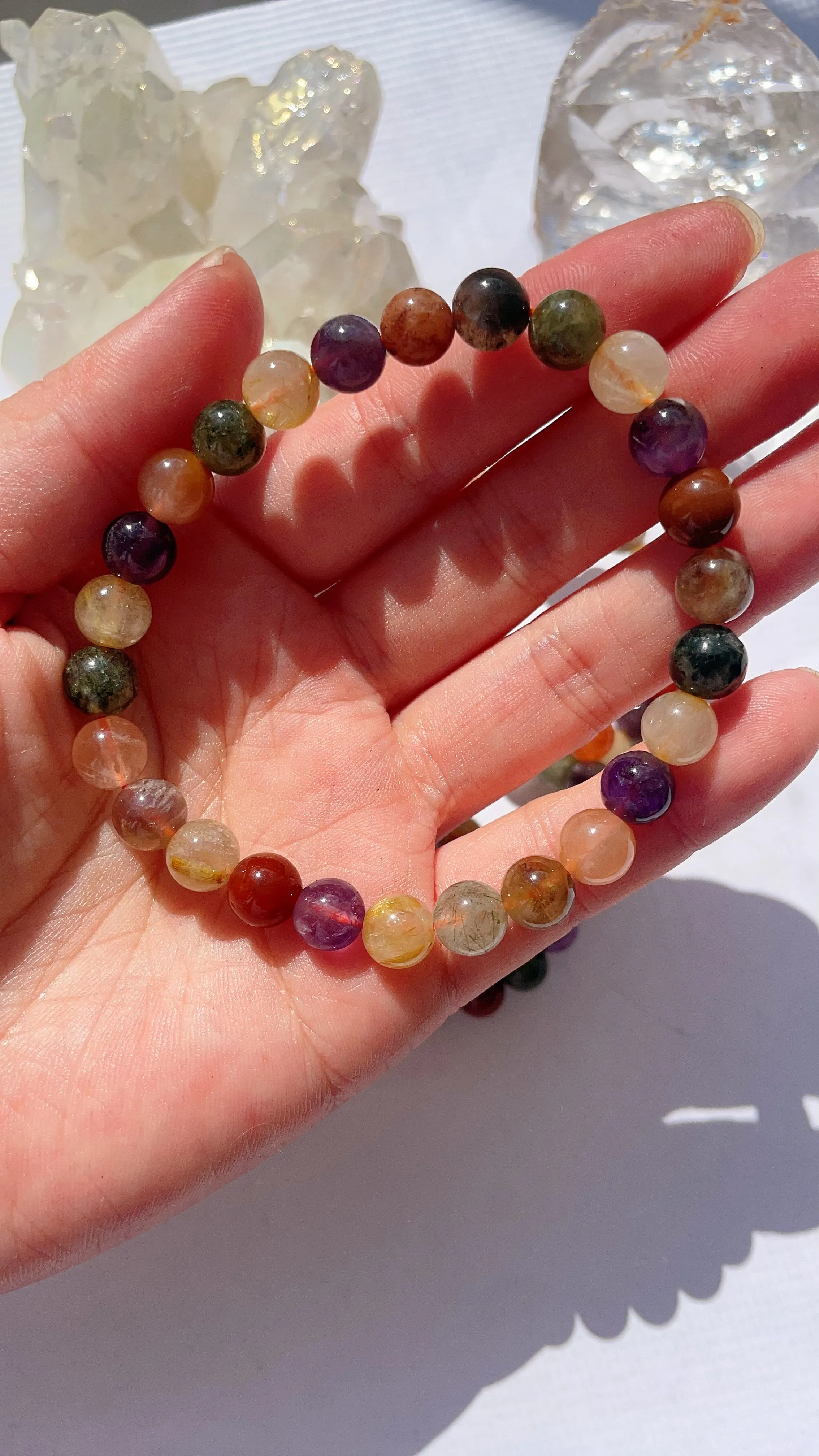 All Rutilated Quartz Bracelet