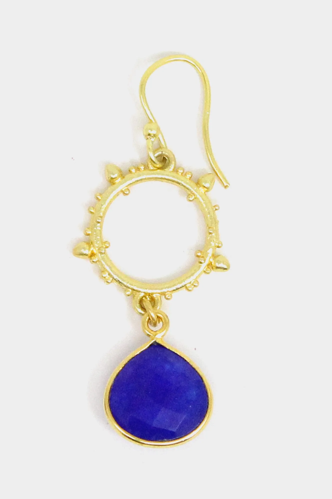 Allegra Earrings | Blue Sapphire