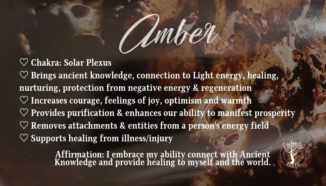 Amber Cylinder Bracelet for Healing and Pain Relief