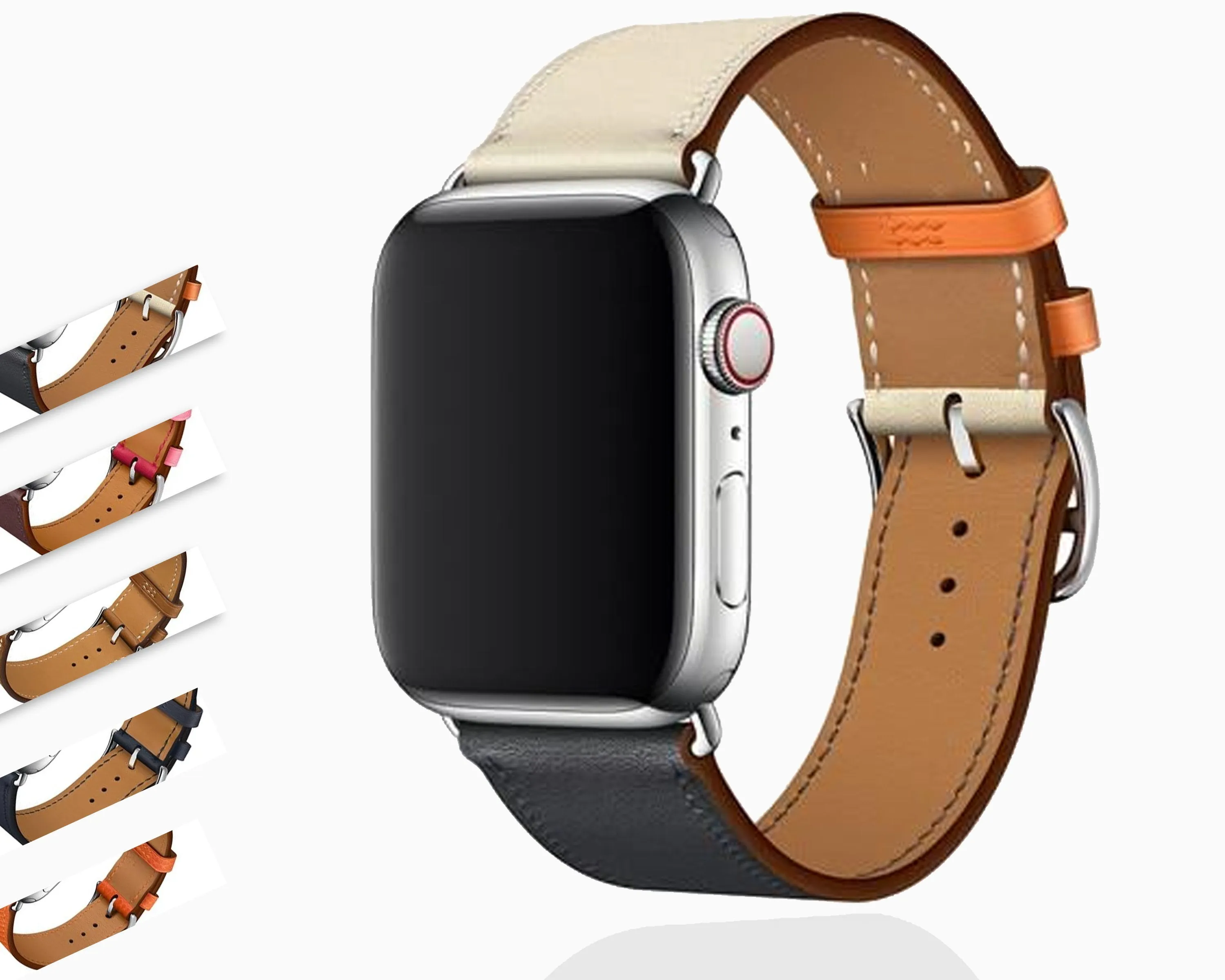 Apple Watch Band, Leather Single Strap Bracelet