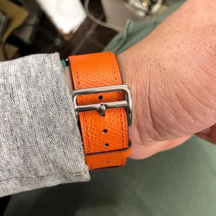 Apple Watch Band, Leather Single Strap Bracelet