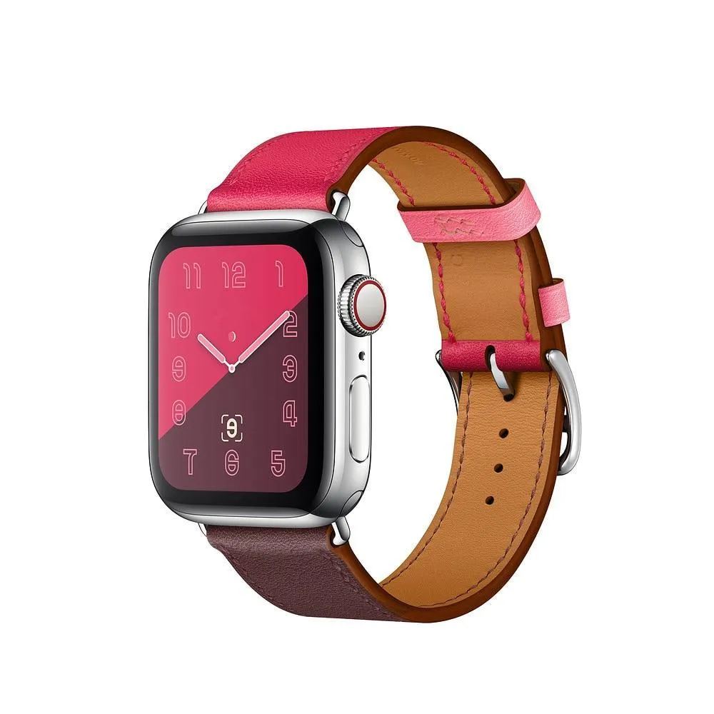 Apple Watch Band, Leather Single Strap Bracelet