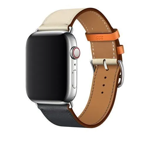 Apple Watch Band, Leather Single Strap Bracelet