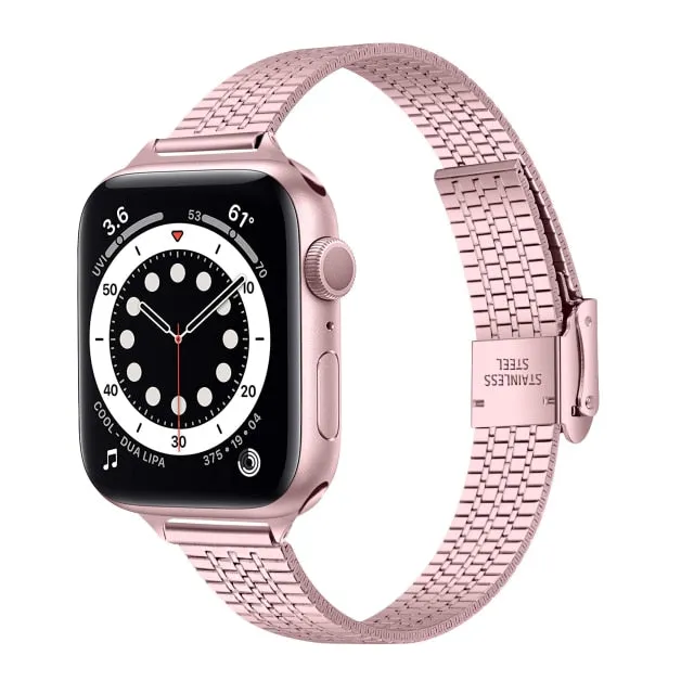 Apple Watch Band Series Metal Luxurious Steel Watchband Bracelet