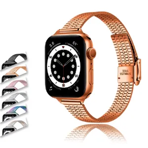 Apple Watch Band Series Metal Luxurious Steel Watchband Bracelet