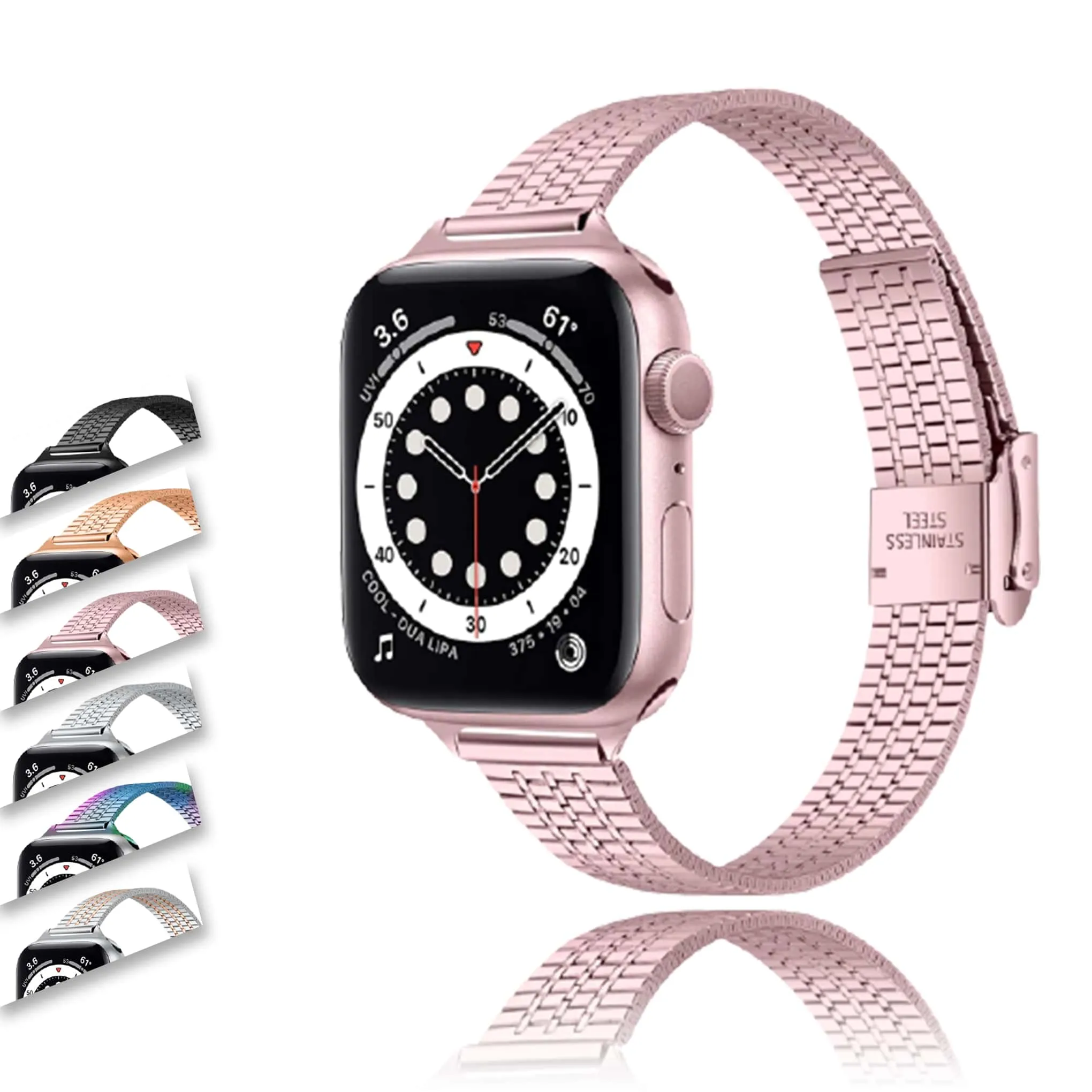 Apple Watch Band Series Metal Luxurious Steel Watchband Bracelet