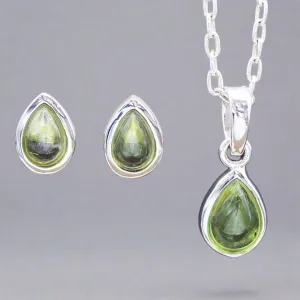 August Birthstone Jewellery Set - Peridot Jewellery