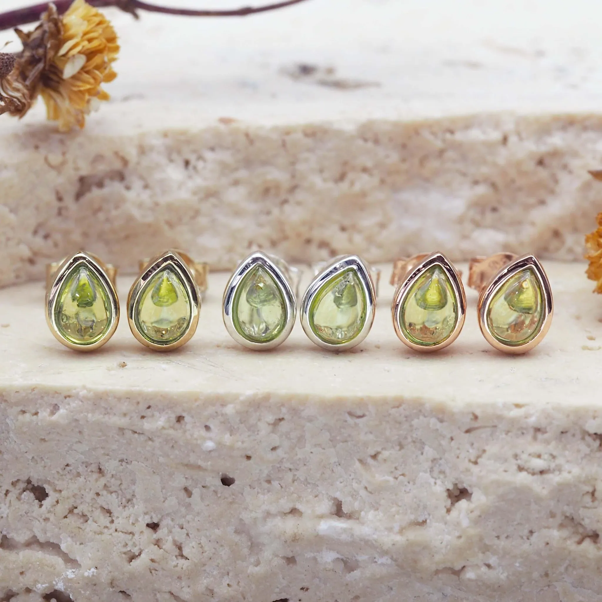 August Birthstone Jewellery Set - Peridot Jewellery