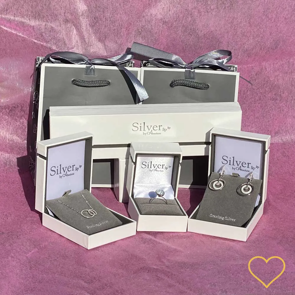 August Birthstone Sterling Silver Pendant