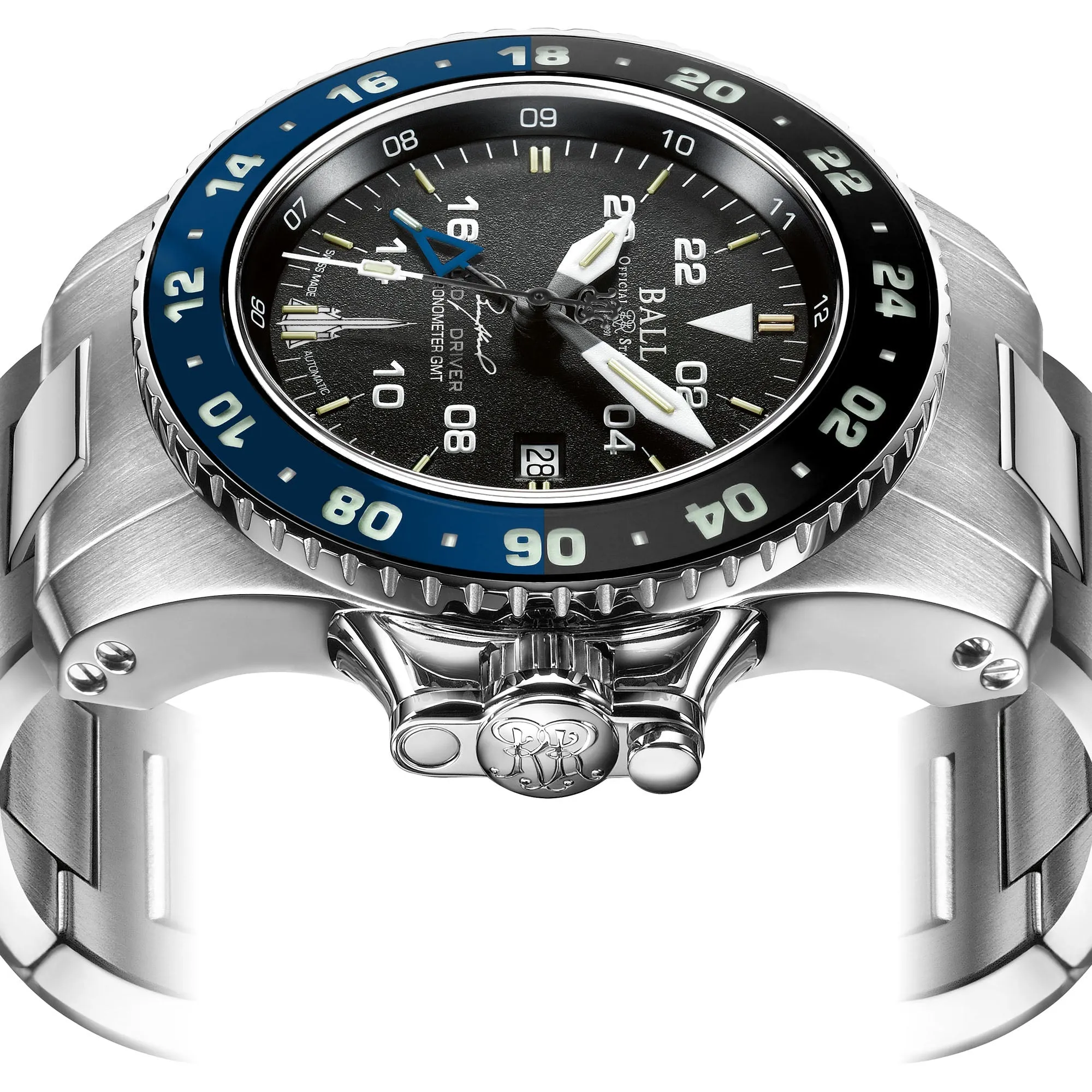 Ball Engineer Hydrocarbon AeroGMT Sled Driver Men's Black Watch DG2018C-S17C-BK