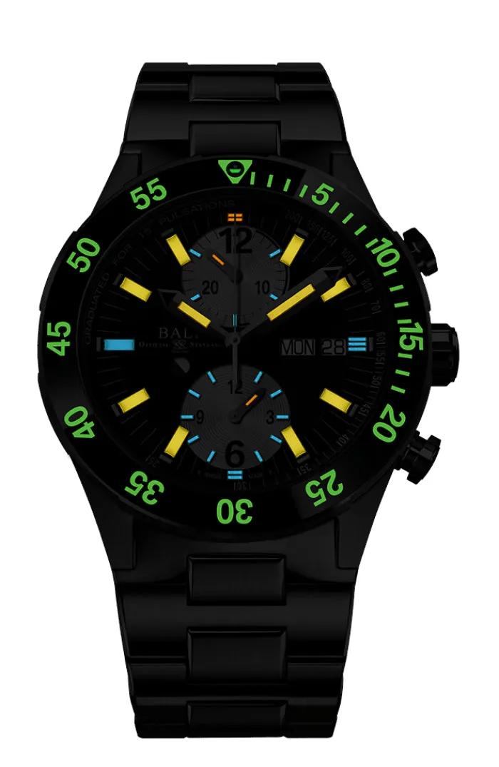 Ball Roadmaster Rescue Chronograph Men's Black Watch DC3030C-S-BKWH