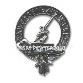 Barclay Clan Crest Brooch