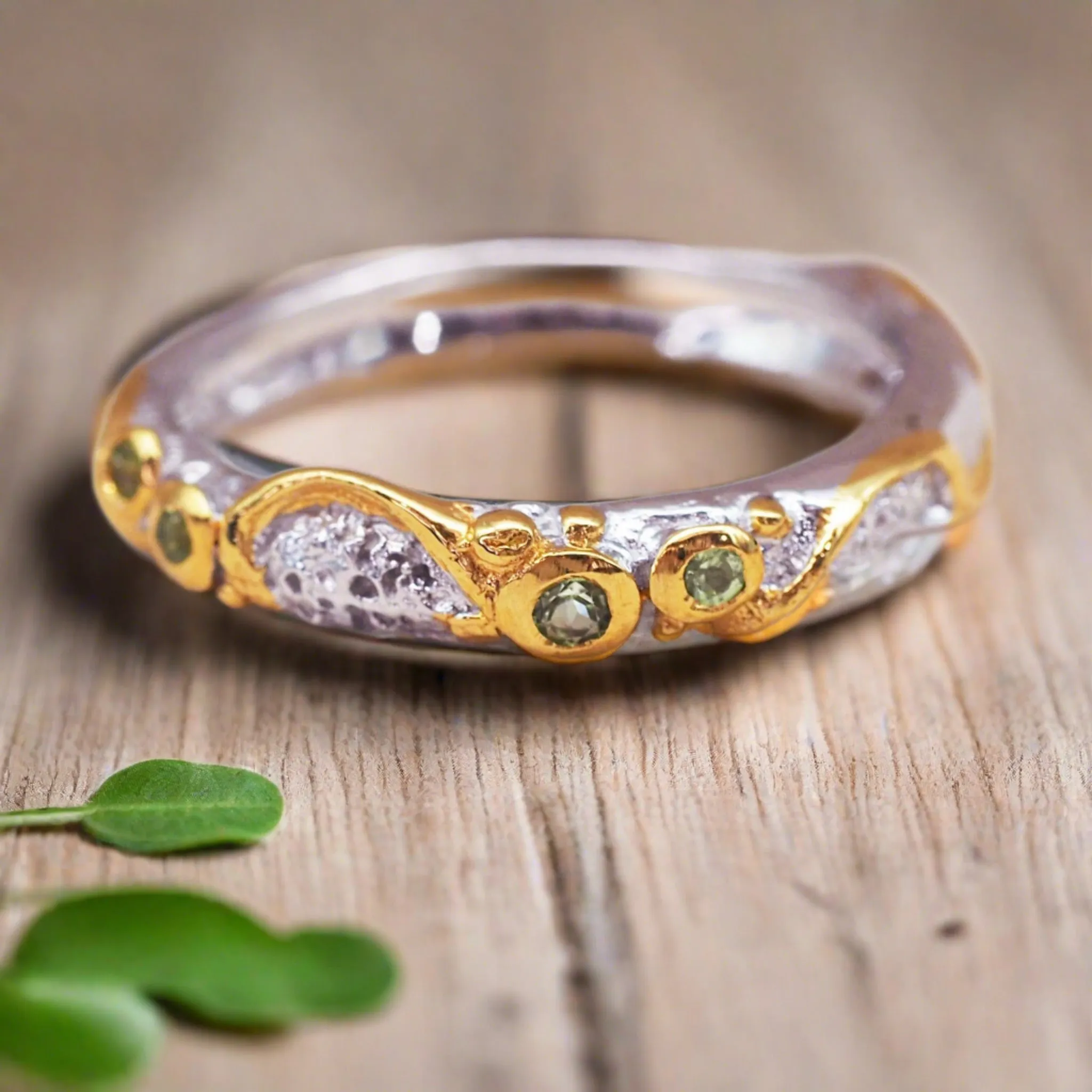 Bespoke Peridot Ring