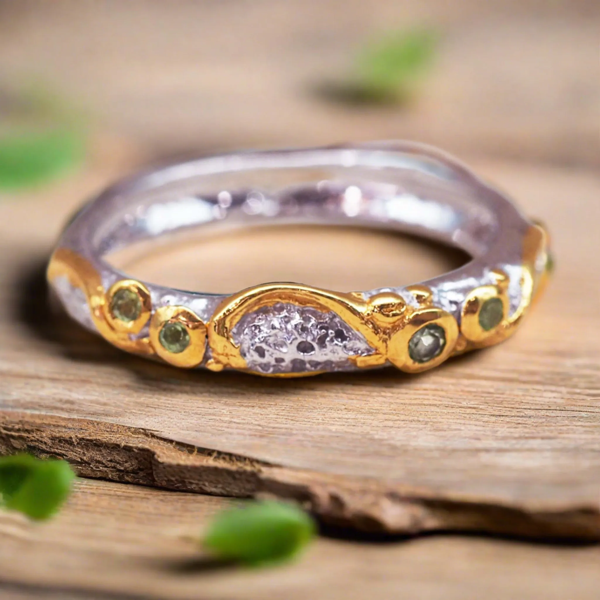 Bespoke Peridot Ring