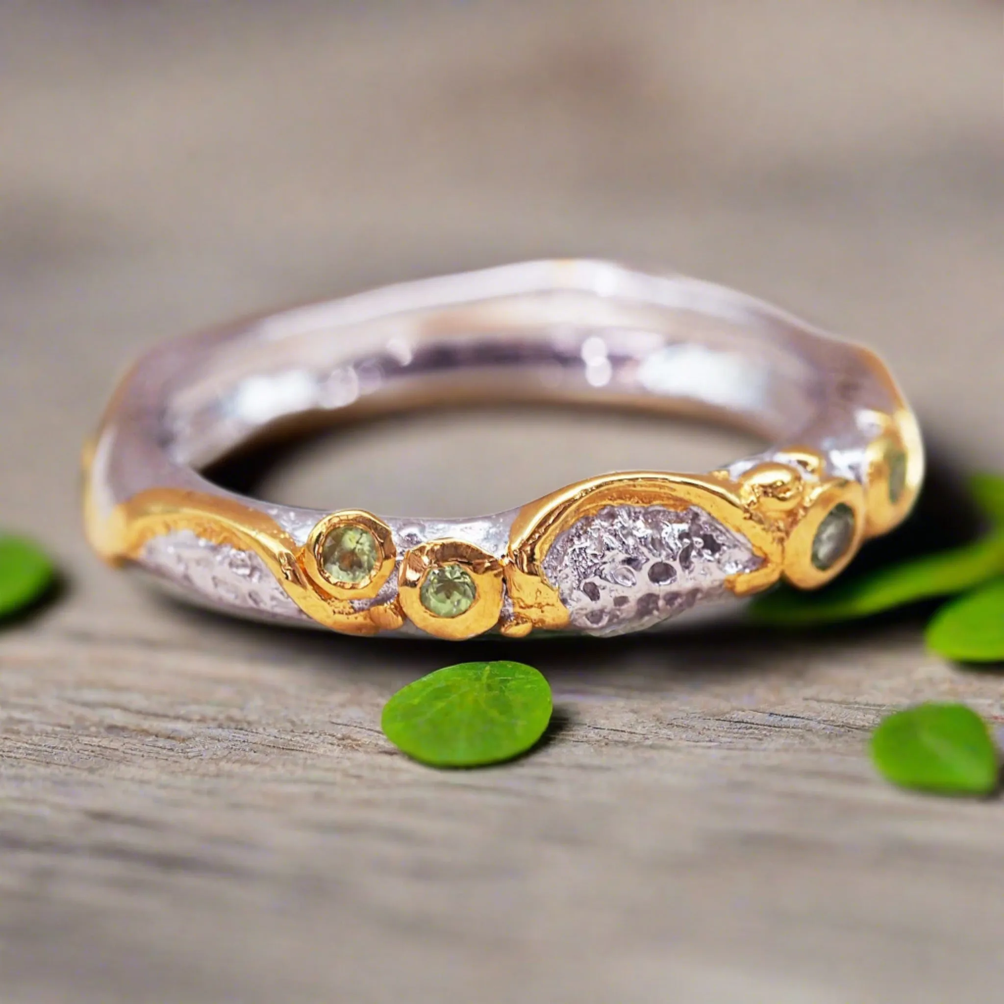 Bespoke Peridot Ring