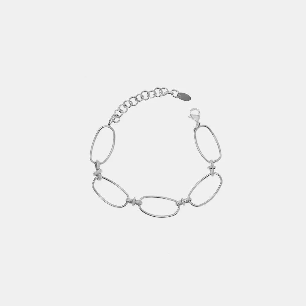 Big Chain Bracelet Titanium Steel 18K gold-plated