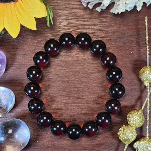 Blood Amber Bracelet