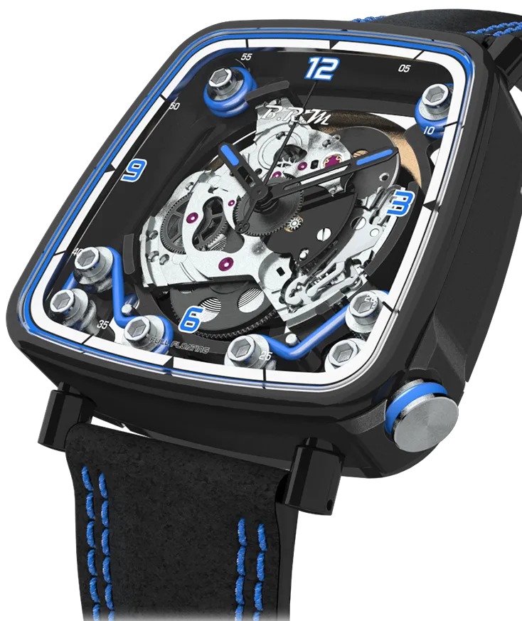 BM Watch FF39-4 Black Titanium Blue