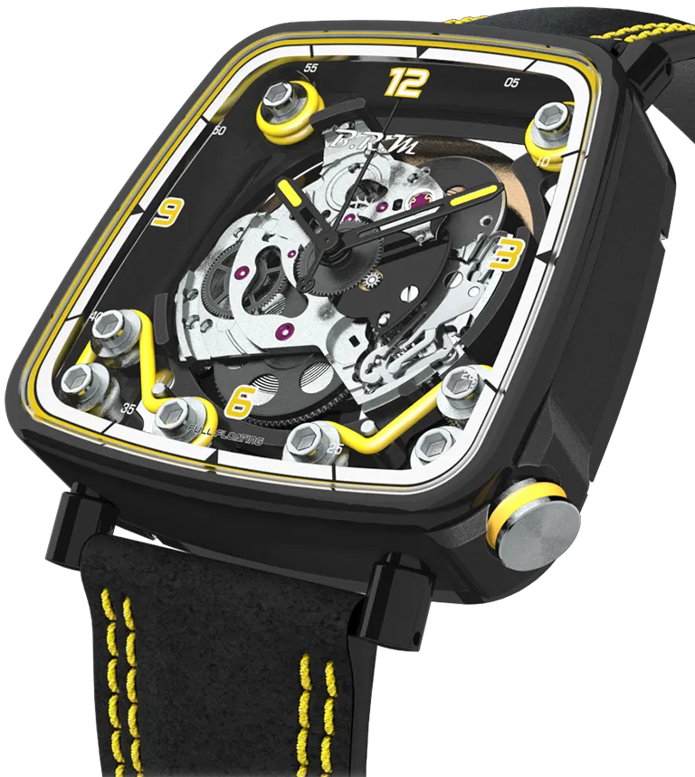 BM Watch FF39-4 Black Titanium Yellow