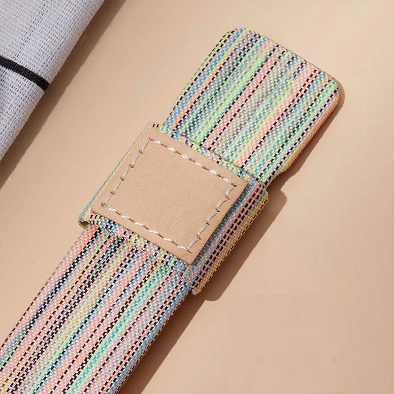 Canvas Nylon Series 7 6 5 High-Quality Leather Bracelet Correa Band