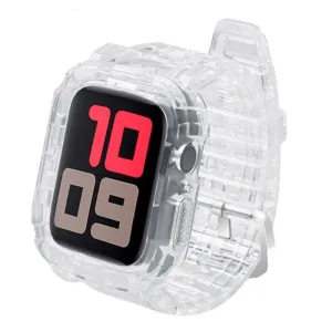 Case   Strap Series Transparent Silicone Waterproof Rubber Band