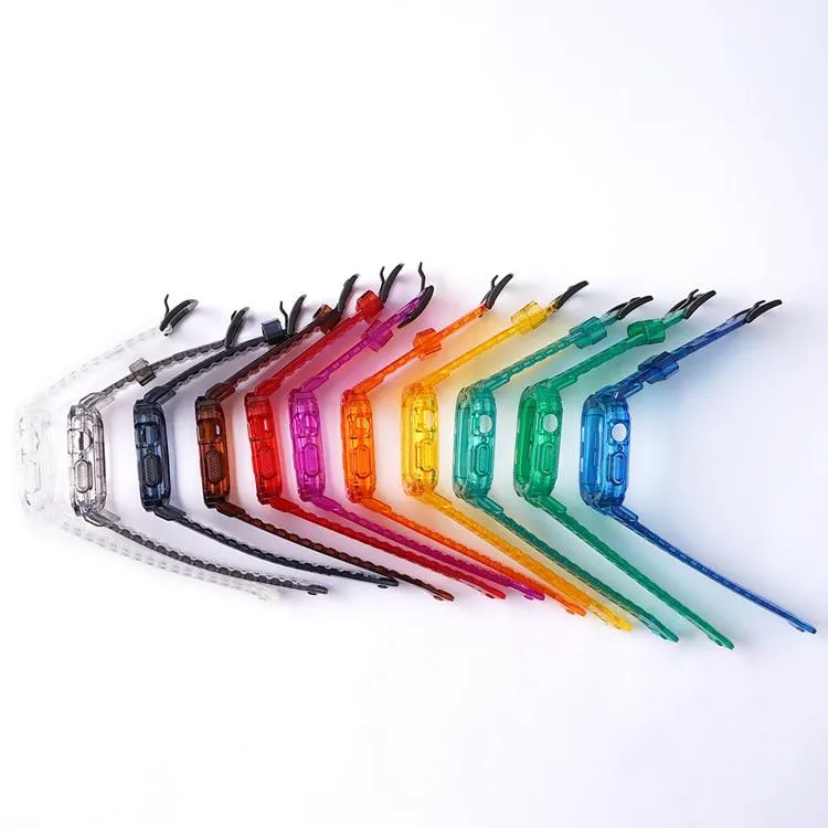 Case   Strap Series Transparent Silicone Waterproof Rubber Band