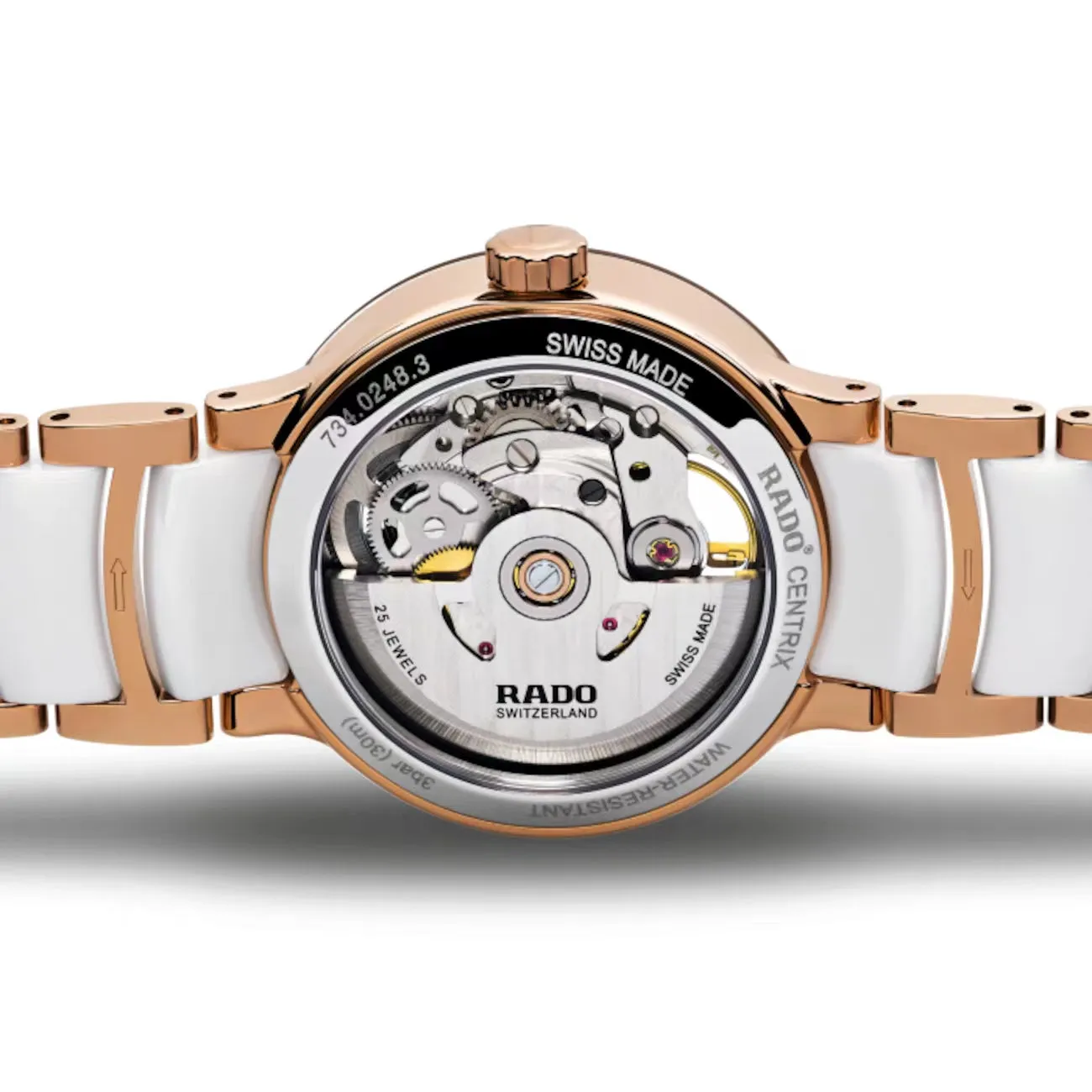 Centrix Automatic Diamonds Open Heart 33mm
