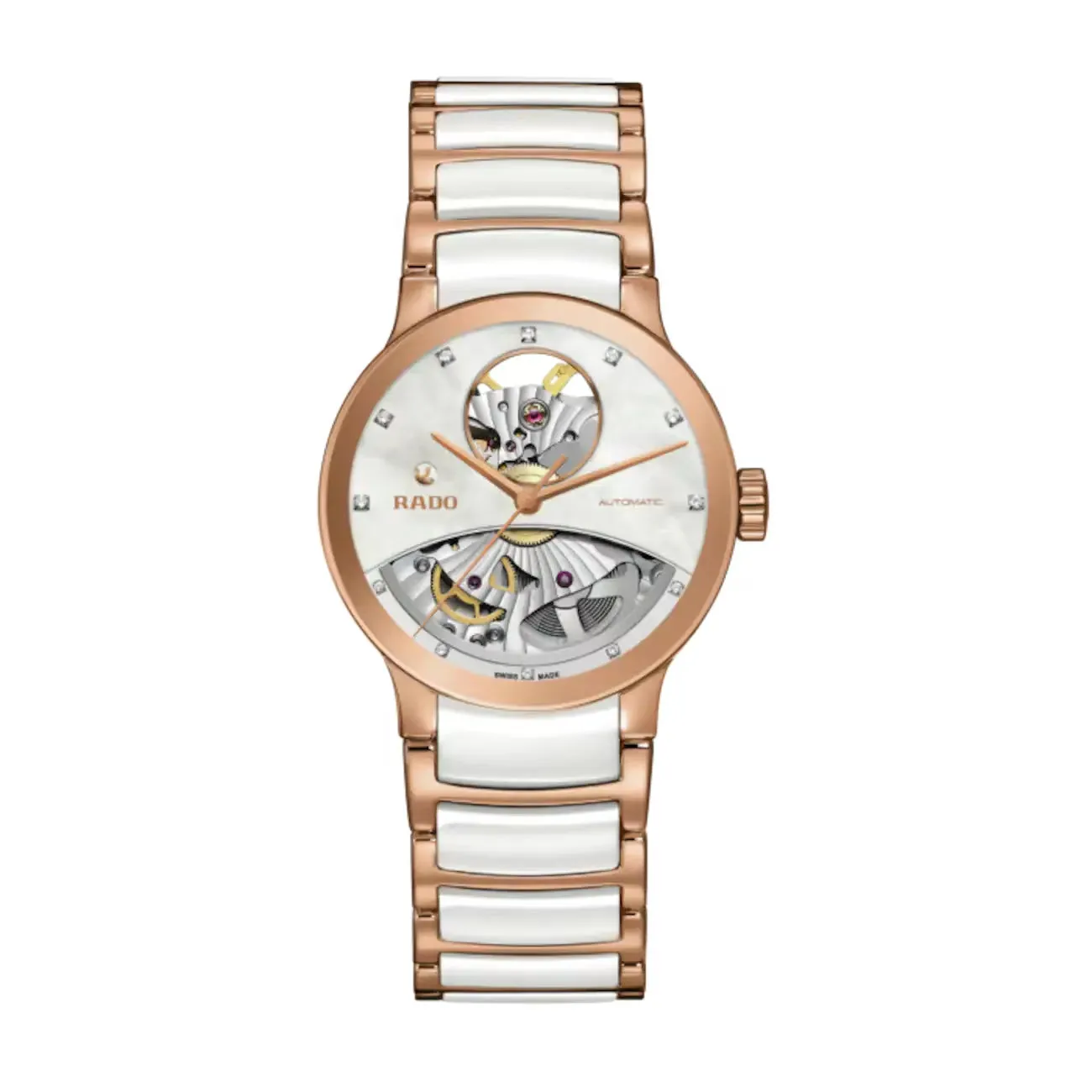 Centrix Automatic Diamonds Open Heart 33mm