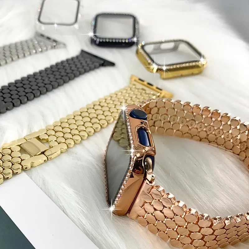 Chain Strap Series 7 6 Steel Replacement Bracelet Loop Wristband