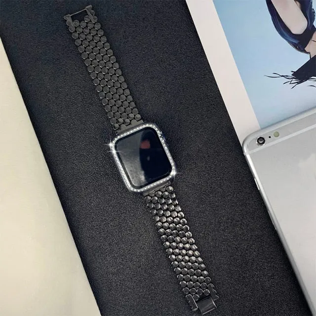 Chain Strap Series 7 6 Steel Replacement Bracelet Loop Wristband