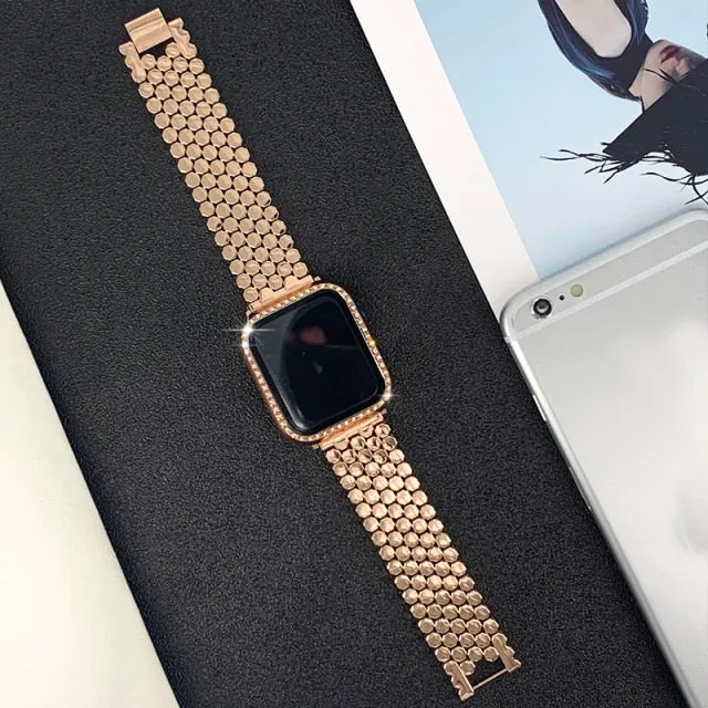 Chain Strap Series 7 6 Steel Replacement Bracelet Loop Wristband