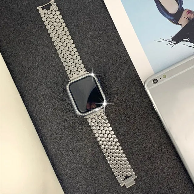 Chain Strap Series 7 6 Steel Replacement Bracelet Loop Wristband