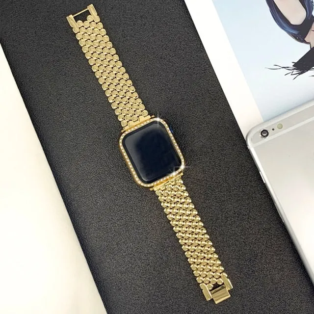 Chain Strap Series 7 6 Steel Replacement Bracelet Loop Wristband