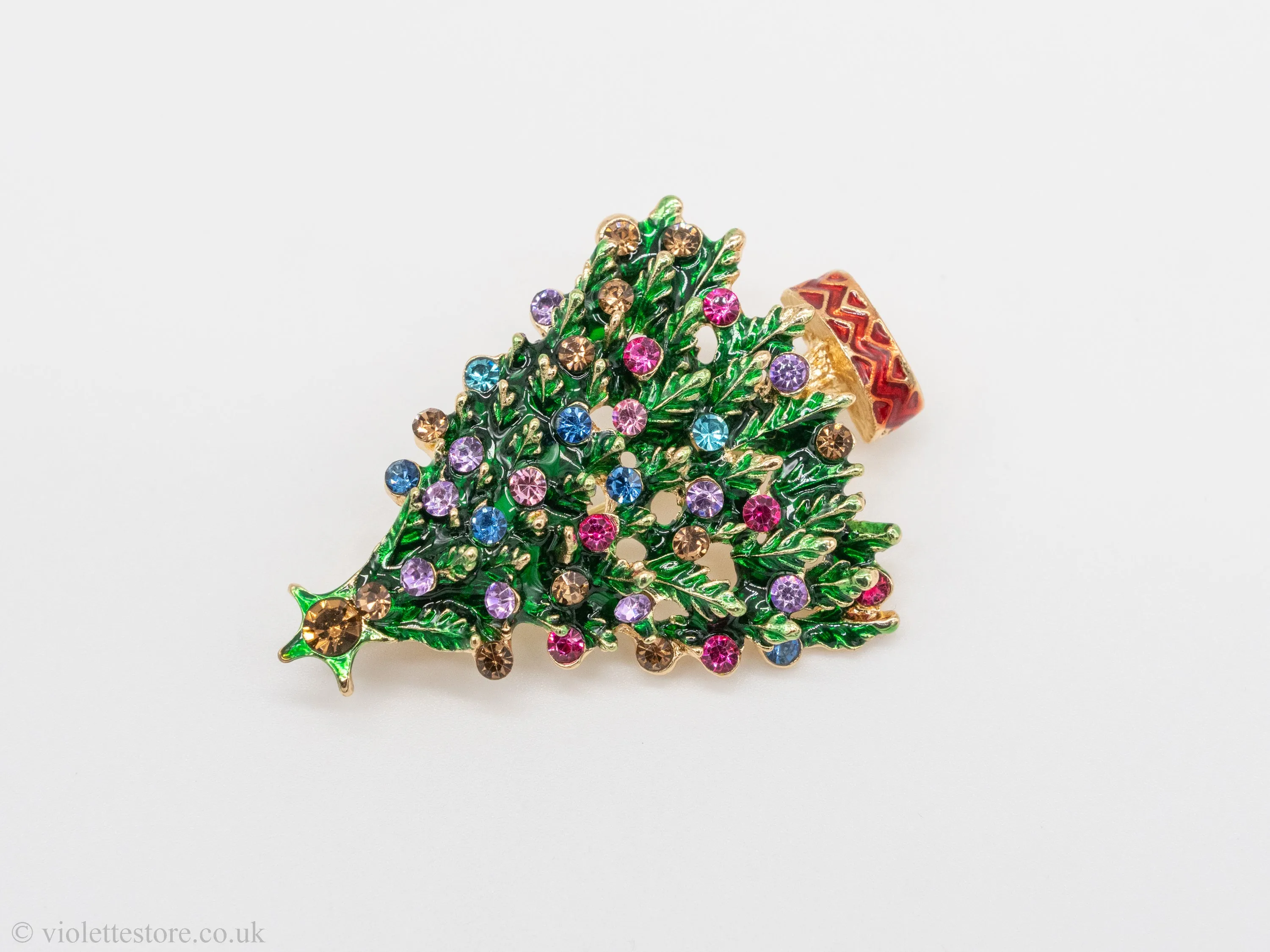 Christmas Tree Brooch