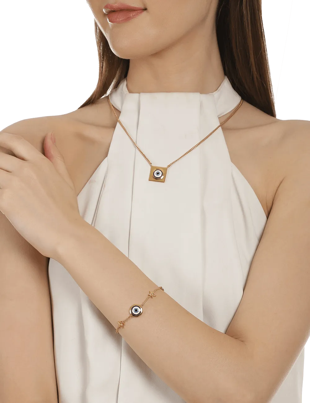 Circle of Protego Charm Bracelet - Gold