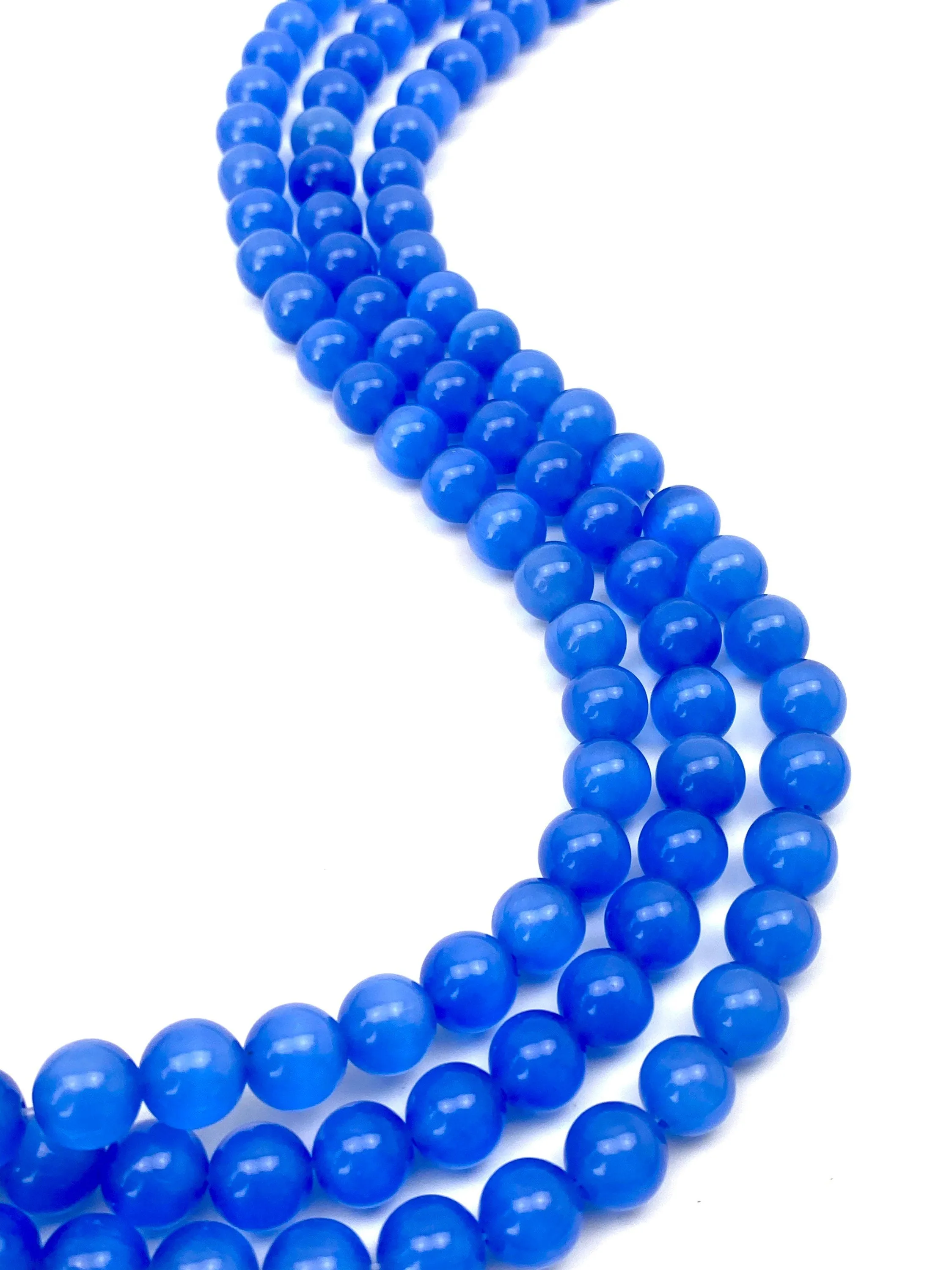 Color changing sky jade bead strand, SKU# C9