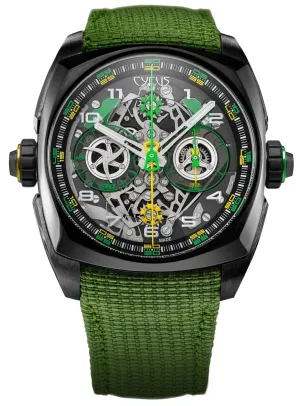 CYR Watch Klepcys DIC Lime DLC Titanium Limited Edition